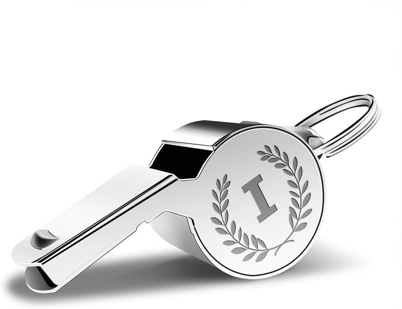 fkovcdy Initial Coach Gifts, Whistle for Coaches, Whistle Emergency, Thank You Coach Gifts, Personalized Monogram Coaches Whistle - Image 4